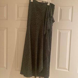 FRNCH wrap maxi skirt